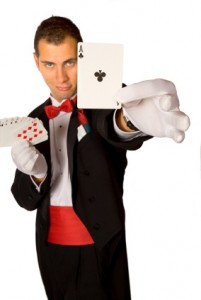 Find a kids party magician for your child's birthday!
