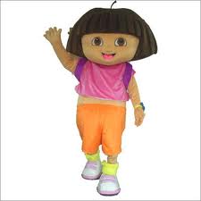 Rent Dora the Explorer Birthday Party costume character adult size mascot