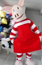 Olivia the Pig Birthday Party Costume Character Rentals! Childrens parties mascots Los Angeles Orange County Sacramento
