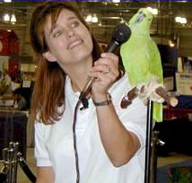 party parrot rental for kids trained bird show