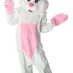 Hire easter bunny costume character for childrens party rentals