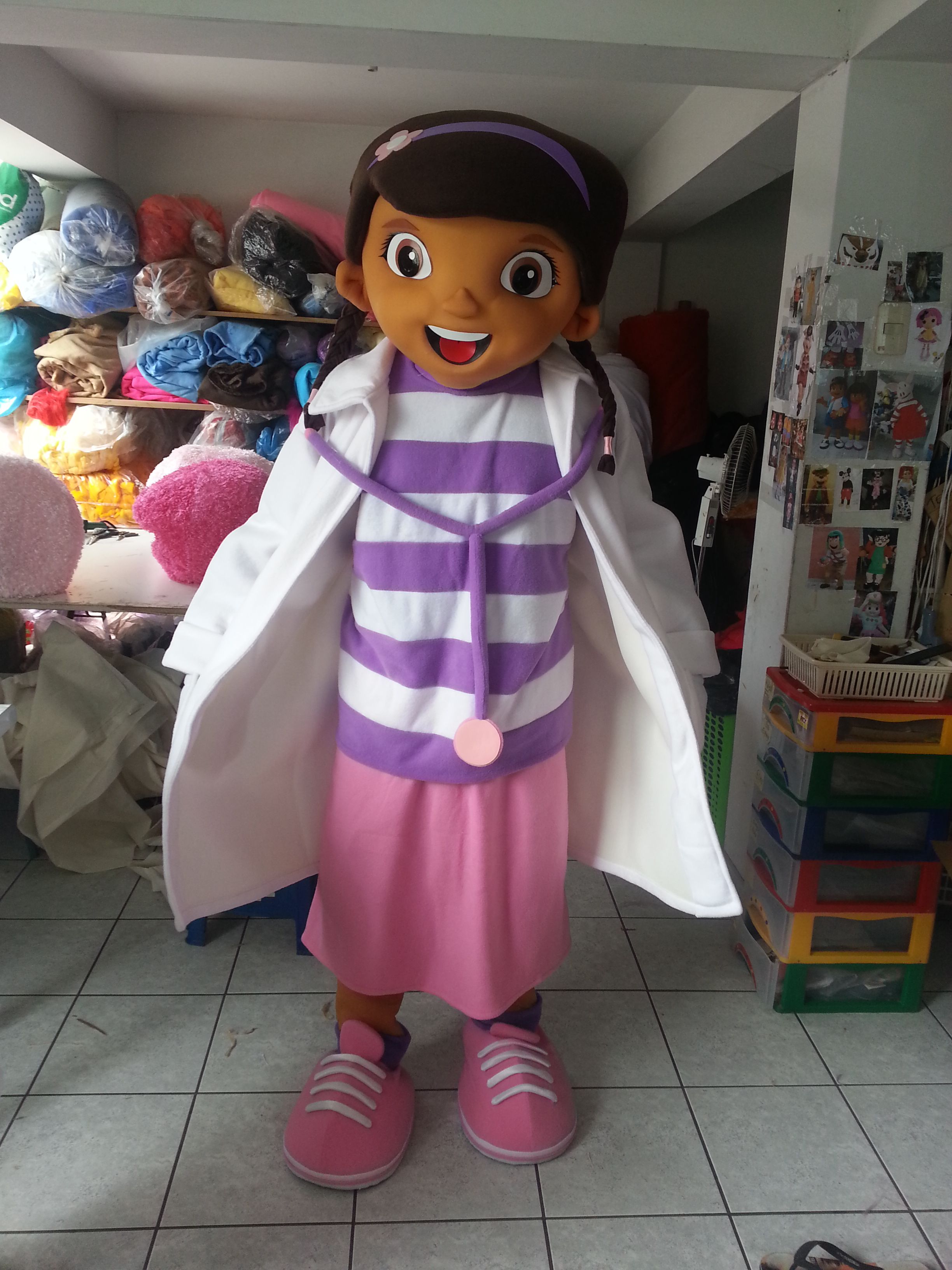 Rent Doc McStuffins Mascot Costume Character Kids Party Rental
