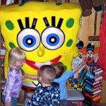dallas fort worth kids party rental spongebob mascot costume characters elmo dora explorer yo gabba