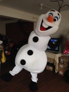 OLAF KIDS BIRTHDAY PARTY COSTUME CHARACTER RENTAL FROZEN THEME PARTIES ADULT SIZED MASCOTS