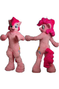 Rent My Little Pony costume characters rainbow dash pinkie pie mascots