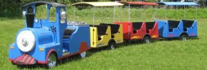 Rent a Trackless Train for a Child's Birthday Party Orange County
