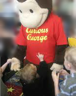 Curious George Costume Character Rentals for Children's Birthday Parties!