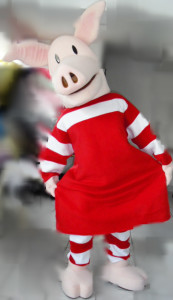 Olivia the Pig Birthday Party Costume Character Rentals!