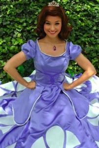 SOFIA the first birthday party character rentals los angeles beverly hills orange county
