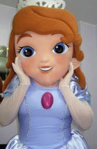 Sofia the First Kid's Birthday Party Mascot Costume Character!