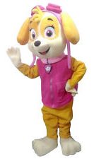 rent paw patrol mascot costume characters skye marshall rubble rocky chase
