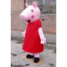 Find Peppa Pig Birthday Party Character Rentals! Rent adult size mascot costume kids parties Los Angeles L.A. Orange County OC San Jose San Francisco bay area