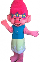 Find Trolls birthday party characters entertainers Poppy Branch for hire kids parties rentals Los Angeles L.A. Orange County San Jose San Francisco SF bay area