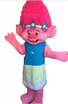 Rent Trolls Birthday Party Costume Characters! Find Poppy Branch children's parties mascots rentals adult sized Los Angeles L.A. Orange County SF bay area