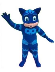 Where to Find PJ Masks Mascot Rentals Online! Rent children's birthday parties costume characters adult sized Catboy Gekko Owlette Los Angeles L.A. SF Bay