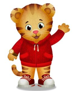 Adult Sized Daniel Tiger Mascot Rentals!