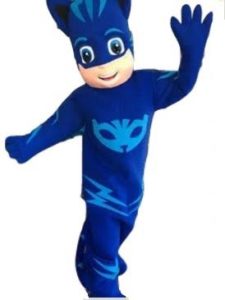 Adult PJ Masks Mascot Costume Rentals! catboy gekko owlette