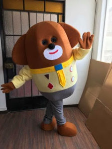 Hey Duggee Mascot Costume Rental!