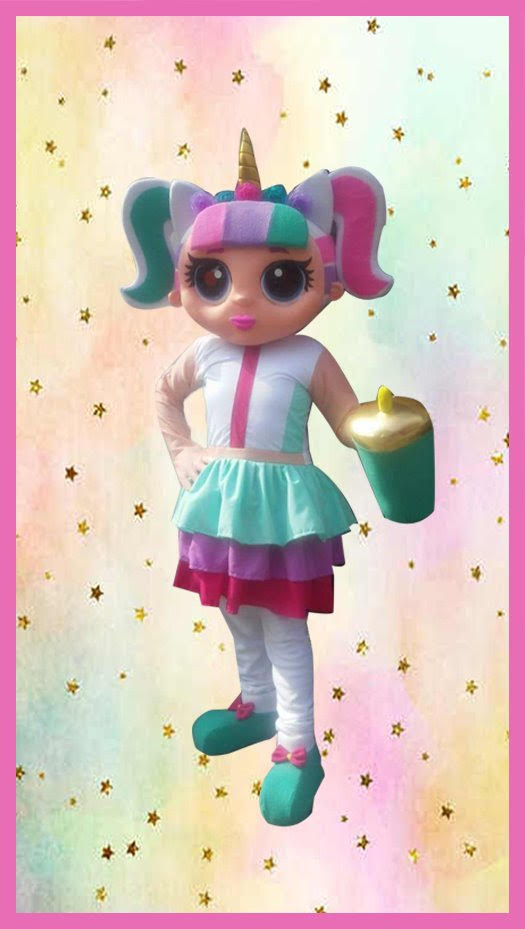 Rent LOL Dolls Mascot Costume Characters!