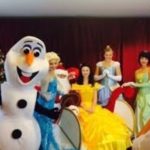 Rent Frozen Olaf and Anna Adult Sized Mascot Costumes!