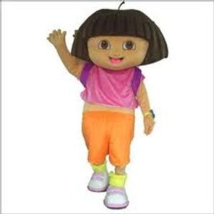 Adult Dora Explorer Mascot Rental