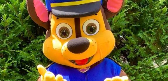 Paw Patrol children's party character and mascot costume rental