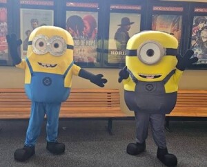 Rent a Minions adult mascot costume for kids' birthday parties, community events, and special occasions.