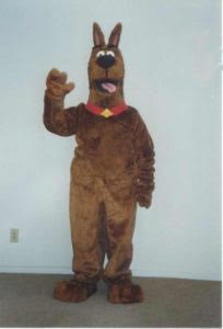 Scooby-Doo adult mascot costume rental for kids birthday parties, events, and celebrations with nationwide shipping available